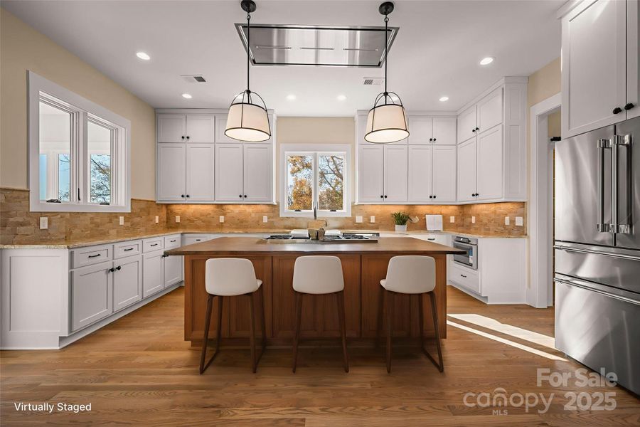 Furnished interior view inside a new home in , Tryon (Image 32).