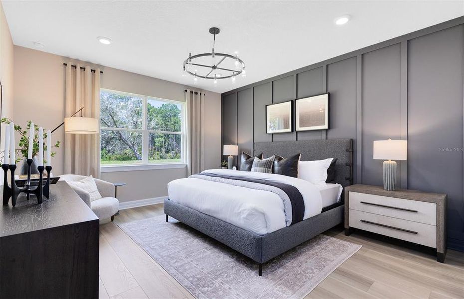 Furnished interior view inside a new home in EverBe, Orlando (Image 10). Furnished interior view inside a new home in EverBe, Orlando (Image 10).