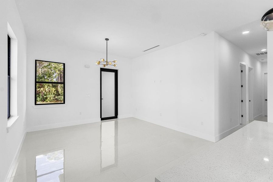 Washer/Dryer Hook-up inside home