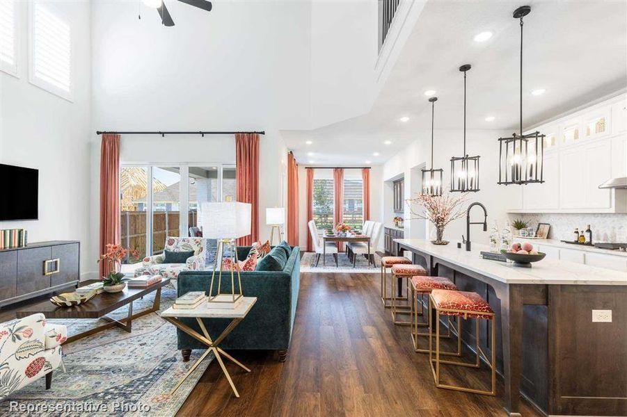 Kitchen/Family Room (Representative Photo)