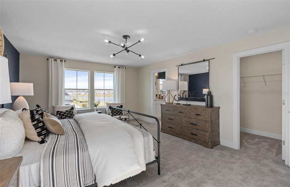 Furnished interior view inside a new home in Tohoqua, Kissimmee (Image 22).