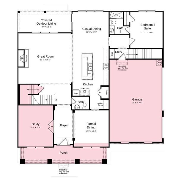 Additional Highlights Include: study, 3 car garage, fully finished basement with bedroom suite, tankless water heater, tray ceiling at primary suite.