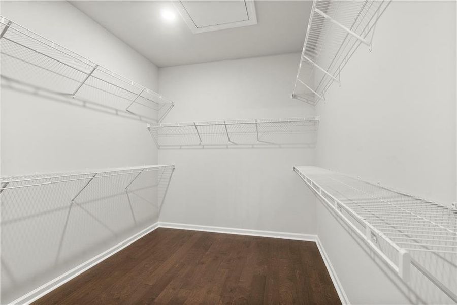 Spacious, unfurnished interior of a new home in Palisades Single Family, Cumming (Image 12). Spacious, unfurnished interior of a new home in Palisades Single Family, Cumming (Image 12).