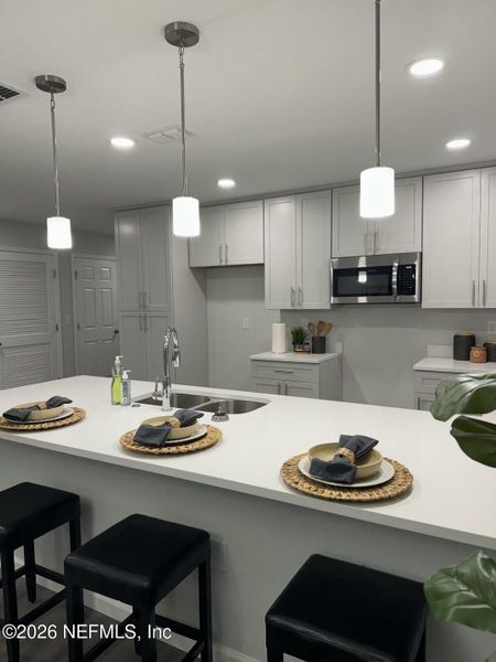 Furnished interior view inside a new home in , Fort Myers (Image 5). Furnished interior view inside a new home in , Fort Myers (Image 5).