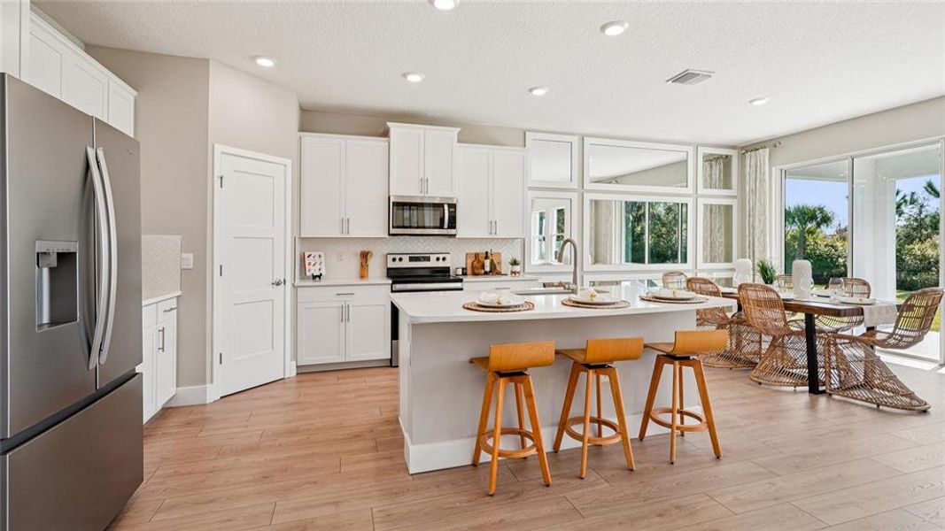 Furnished interior view inside a new home in , Ocala (Image 6).