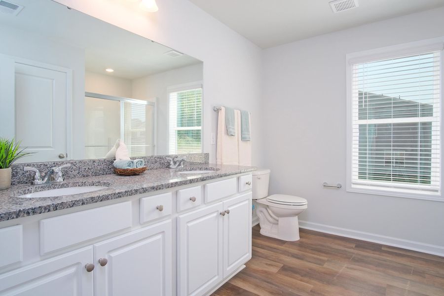 Furnished interior view inside a new home in Central Creek, Goose Creek (Image 36).