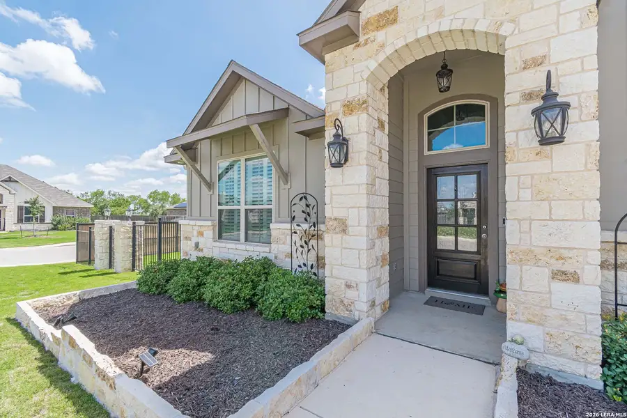 Exterior details and patio area of a home in , San Antonio (Image 3).