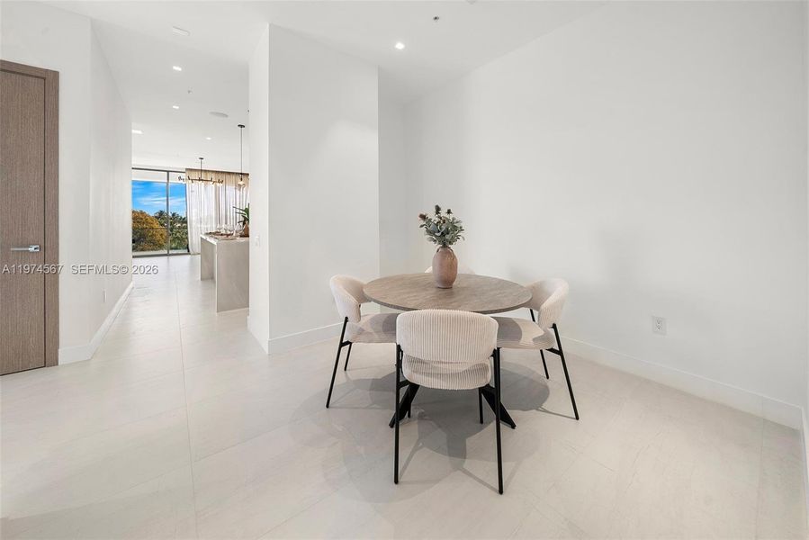 Furnished interior view inside a new home in , Delray Beach (Image 30). Furnished interior view inside a new home in , Delray Beach (Image 30).