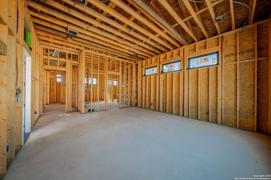 In-progress construction of a new home in , Boerne, TX (Image 9).