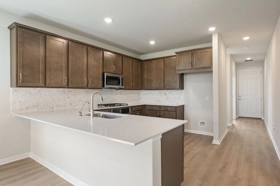 Furnished interior view inside a new home in Rolling Glen, Hutto (Image 9).
