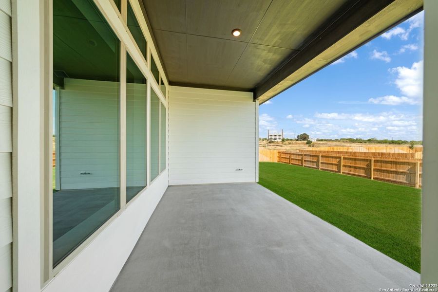 Exterior details and patio area of a home in , Castroville (Image 24).