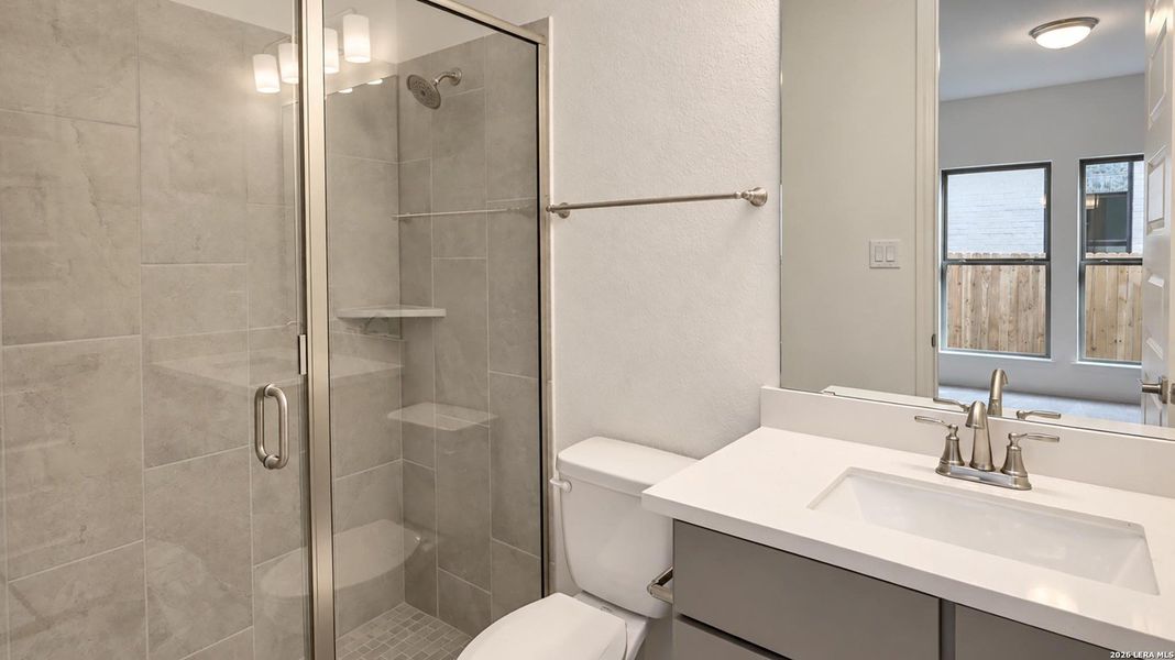 Furnished interior view inside a new home in Veramendi, New Braunfels (Image 17).