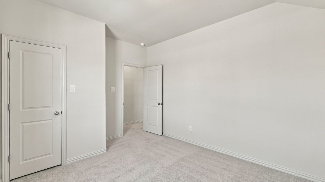Furnished interior view inside a new home in Westridge Journey, McKinney (Image 15).