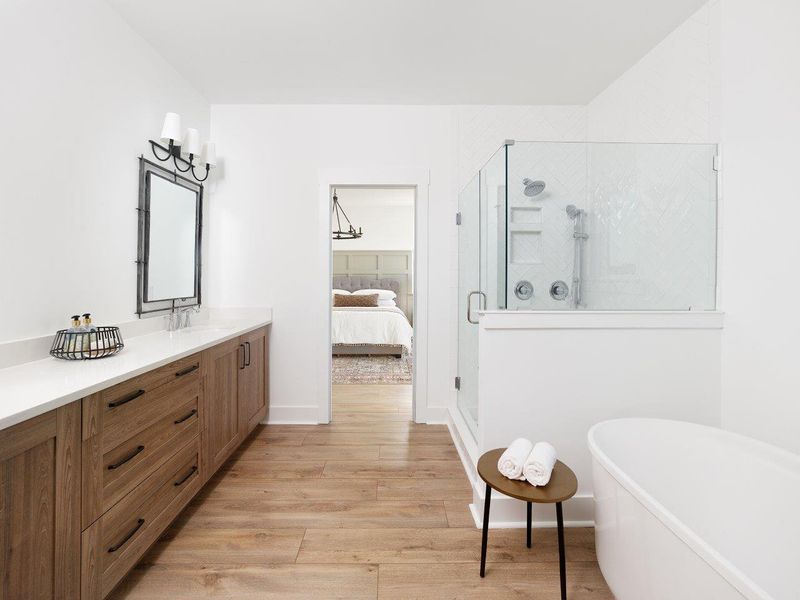 Representative furnished interior of a home built from the Overton by Ashton Woods in Midtown at Nexton, Summerville (Image 10).