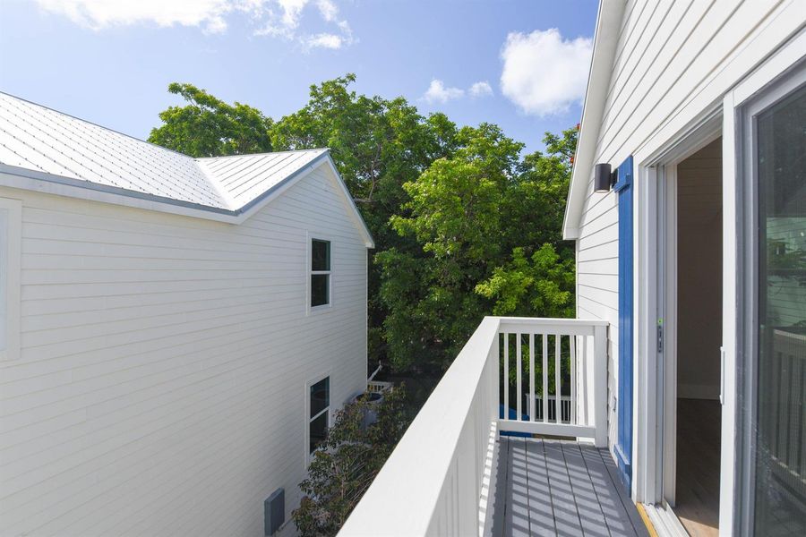 Balcony off Primary Bedroom