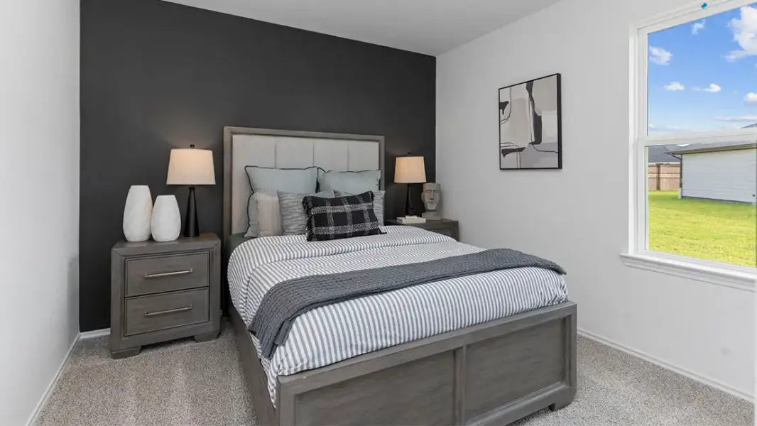 Furnished interior view inside a new home in Emberly, Beasley (Image 18).