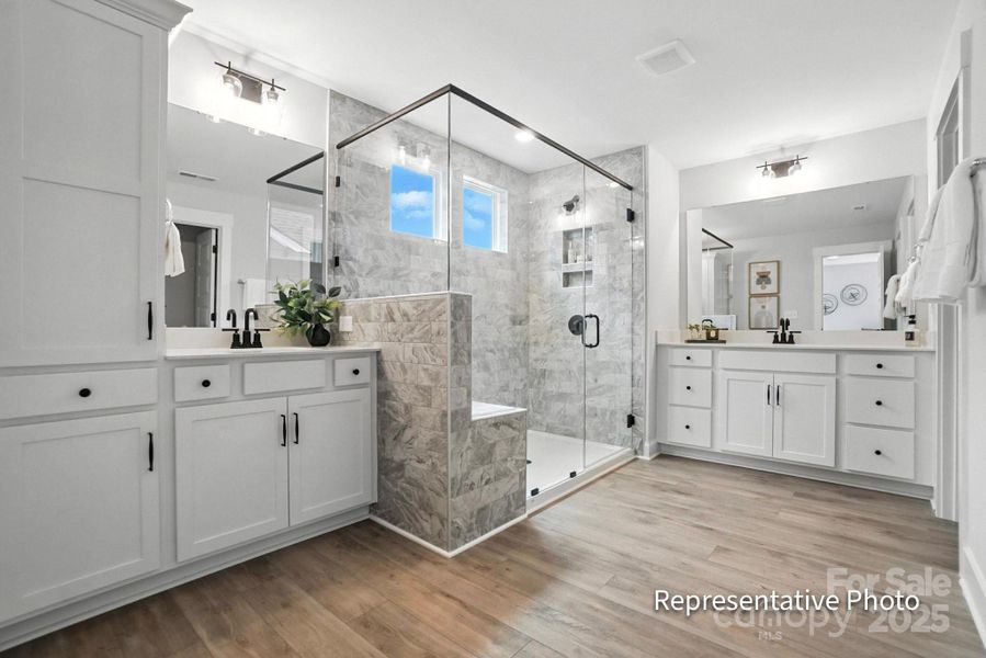 Furnished interior view inside a new home in Ashton Park, Monroe (Image 35).