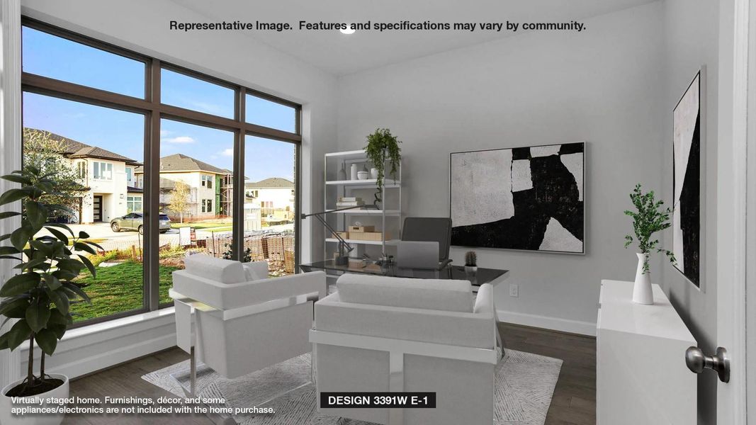 Furnished interior view inside a new home in Kresston 65', Magnolia (Image 10). Furnished interior view inside a new home in Kresston 65', Magnolia (Image 10).