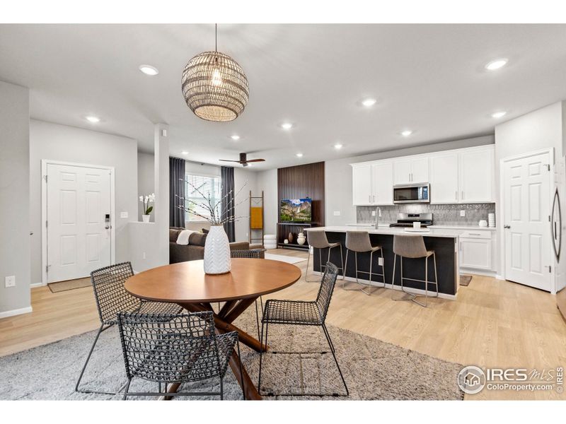 Furnished interior view inside a new home in , Berthoud (Image 36). Furnished interior view inside a new home in , Berthoud (Image 36).
