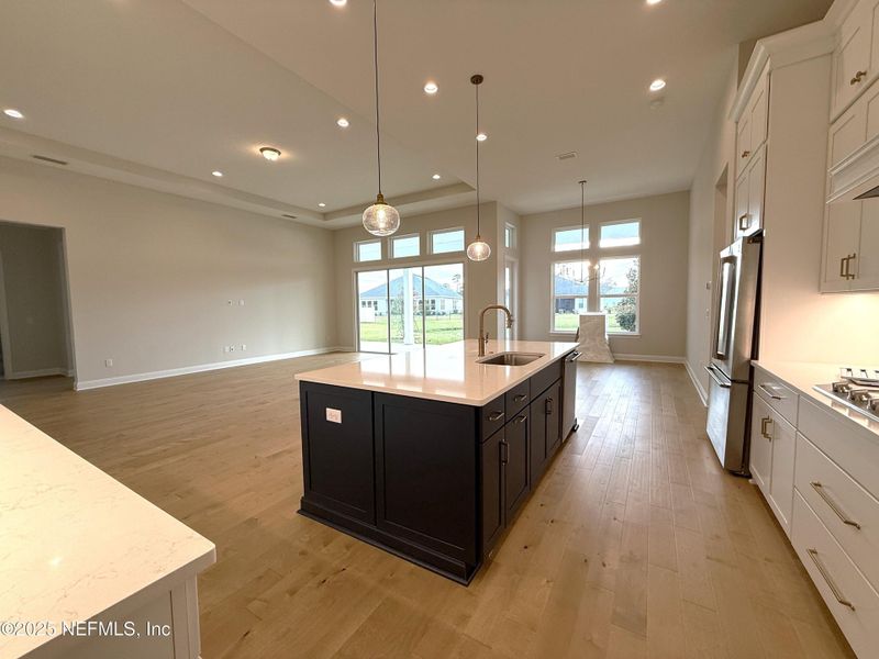 Furnished interior view inside a new home in Madeira, St. Augustine (Image 5).