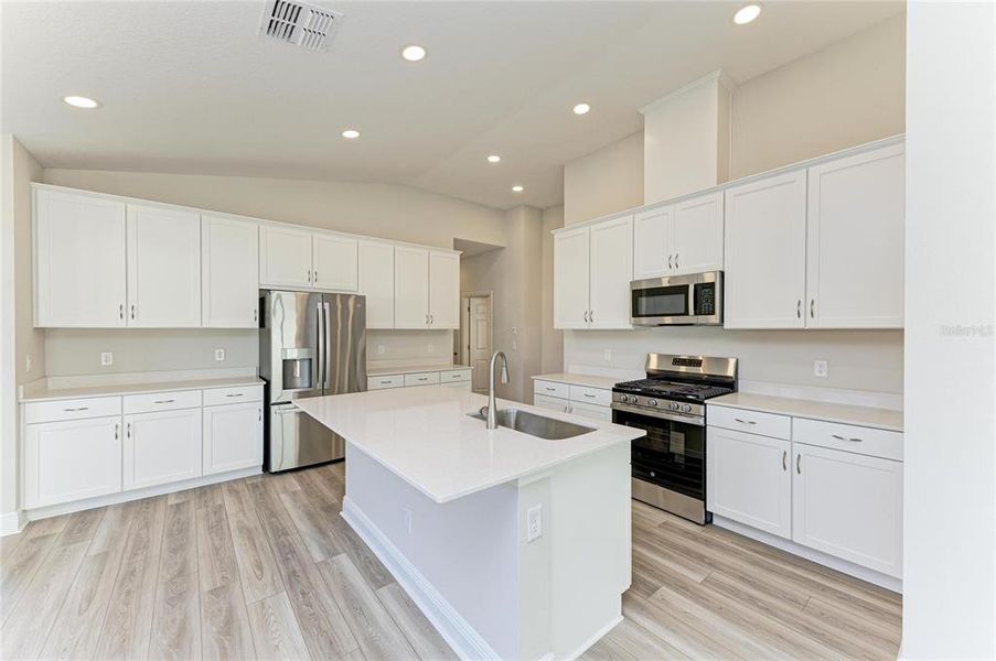 Furnished interior view inside a new home in Crosswind Point, Parrish (Image 6).