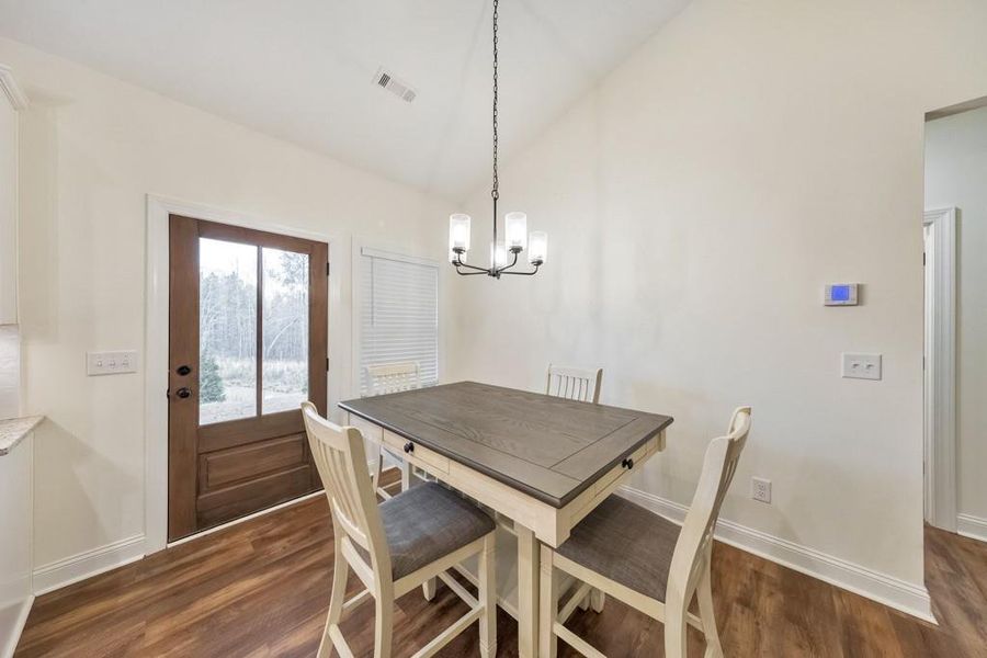 Furnished interior view inside a new home in , Rockmart (Image 11).