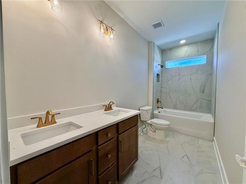 Furnished interior view inside a new home in Arbor West, Dawsonville (Image 10).