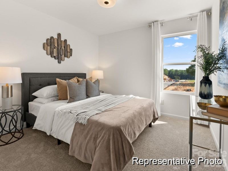 Furnished interior view inside a new home in , Clover (Image 11).