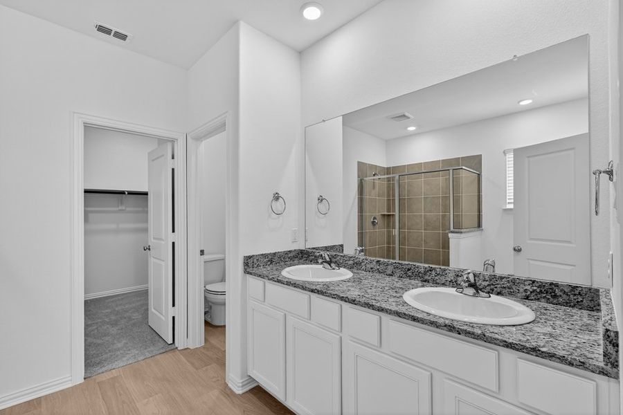 Furnished interior view inside a new home in River Ridge, Crandall (Image 9).