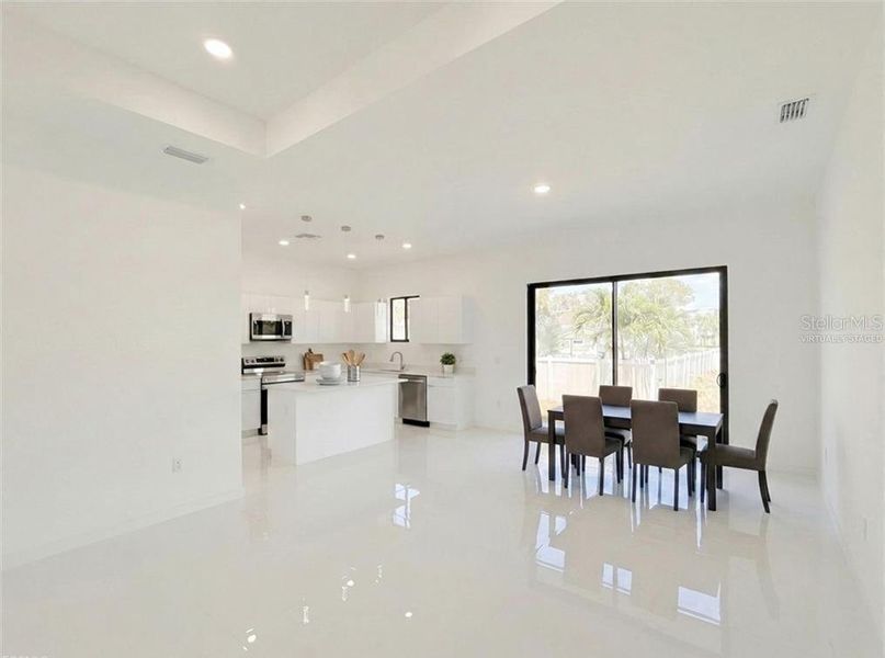 Furnished interior view inside a new home in , Cape Coral (Image 6).