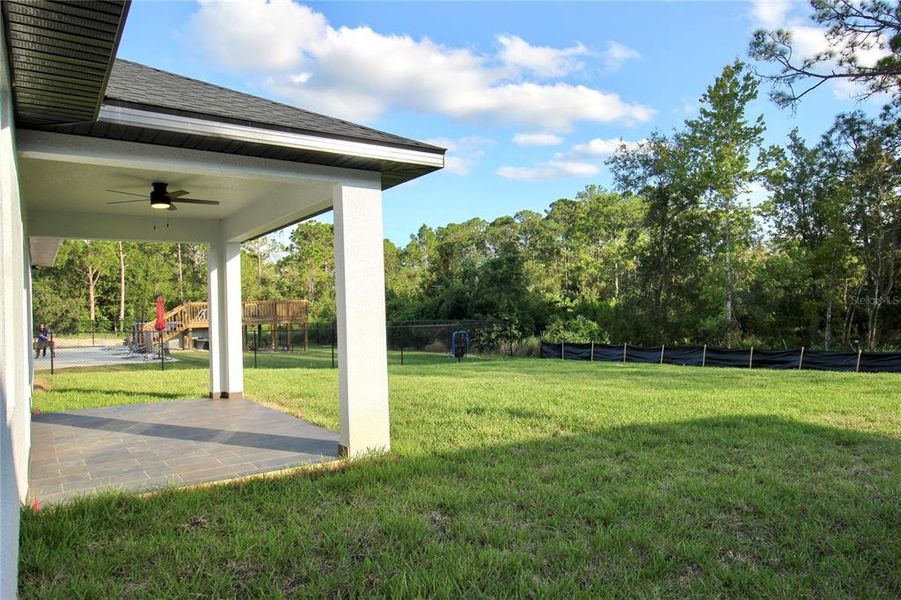 Exterior details and patio area of a home in , Sebring (Image 3). Exterior details and patio area of a home in , Sebring (Image 3).