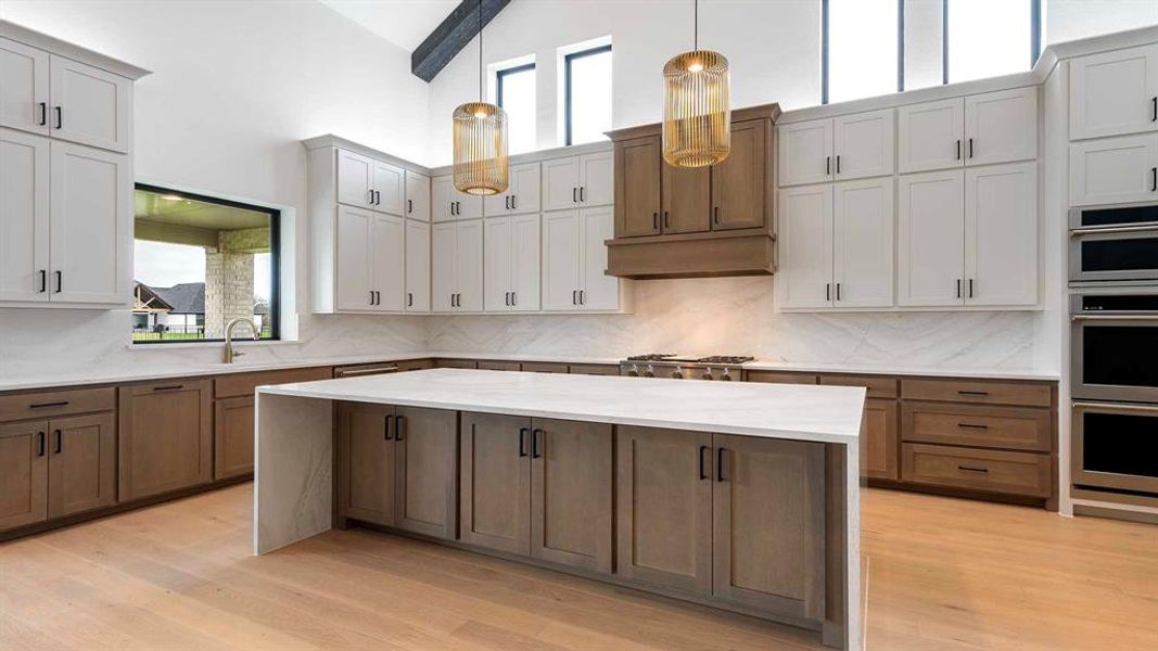 Furnished interior view inside a new home in Enchanted Creek, Lucas (Image 13).