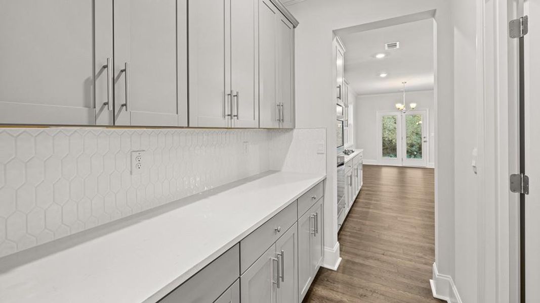 Furnished interior view inside a new home in Butner Estates, South Fulton (Image 6).