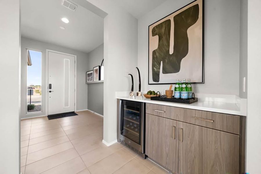 Furnished interior view inside a new home in Meridian, Queen Creek (Image 10).