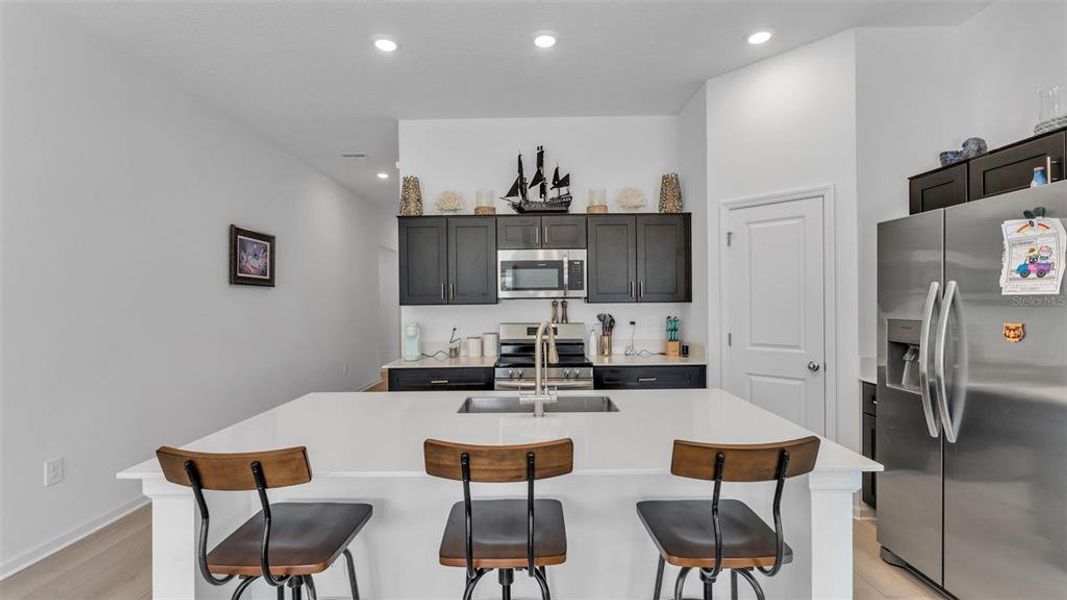 Furnished interior view inside a new home in Ranches at Lake McLeod, Eagle Lake (Image 28).