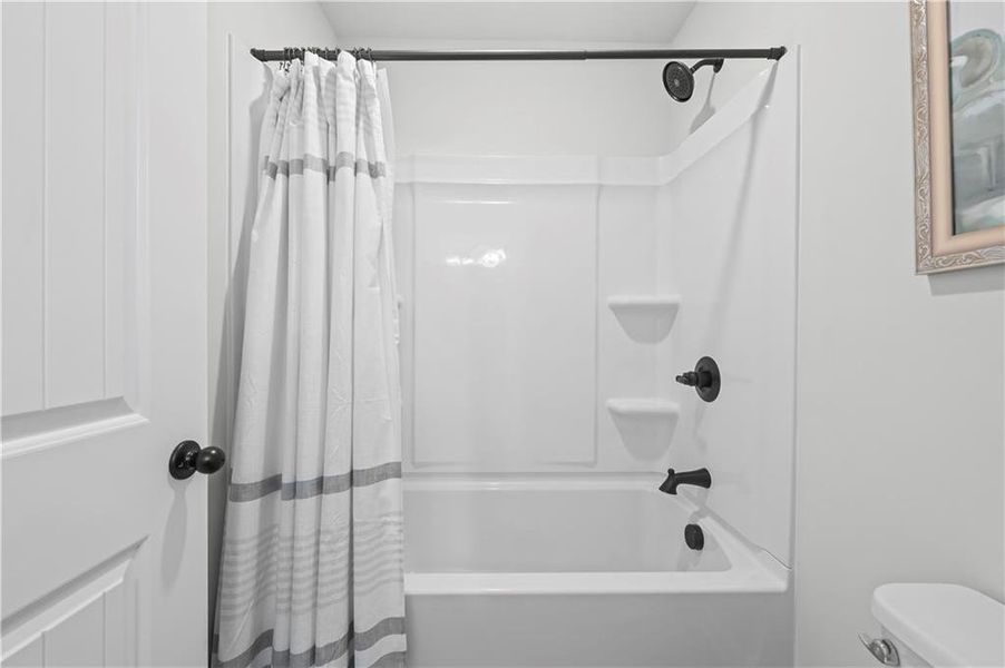 Furnished interior view inside a new home in , Atlanta (Image 18).