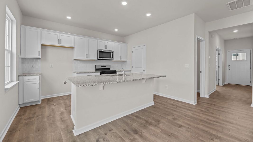 Furnished interior view inside a new home in West New Bern, New Bern (Image 6).