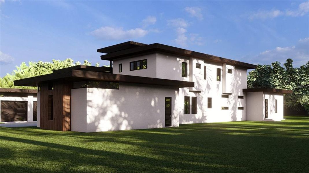 Front exterior of a new home in , Odessa, FL, highlighting curb appeal (Image 13). Front exterior of a new home in , Odessa, FL, highlighting curb appeal (Image 13).