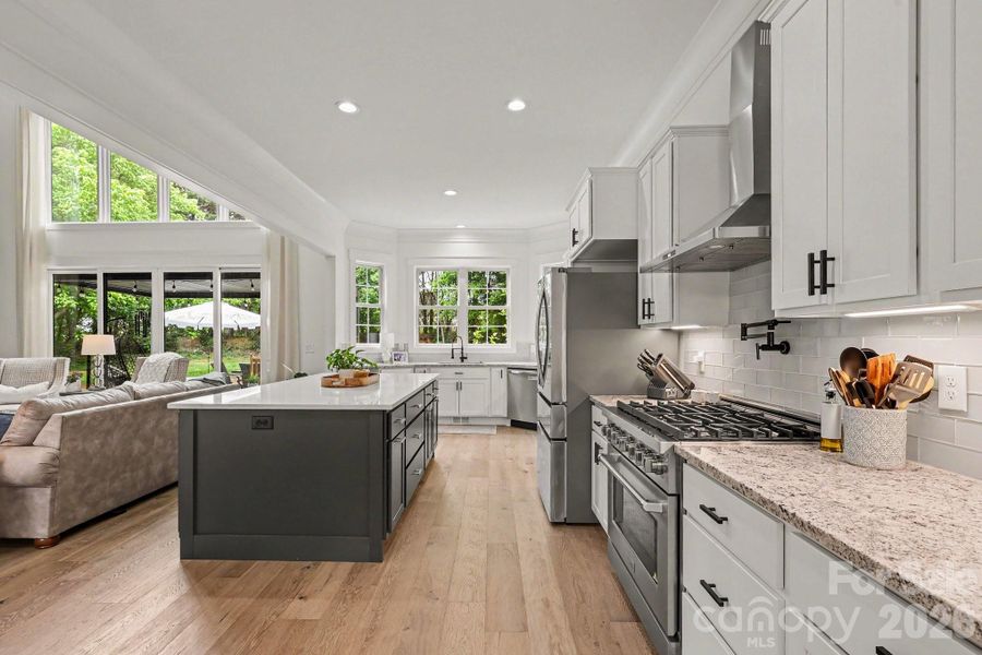 Furnished interior view inside a new home in , Salisbury (Image 15).