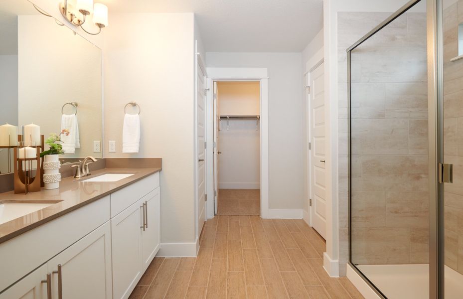 Owner's Bath with Walk-In Shower