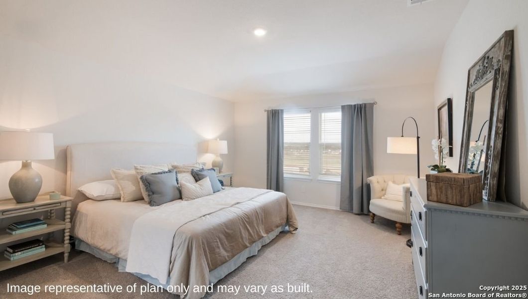 Furnished interior view inside a new home in Langdon, San Antonio (Image 14).