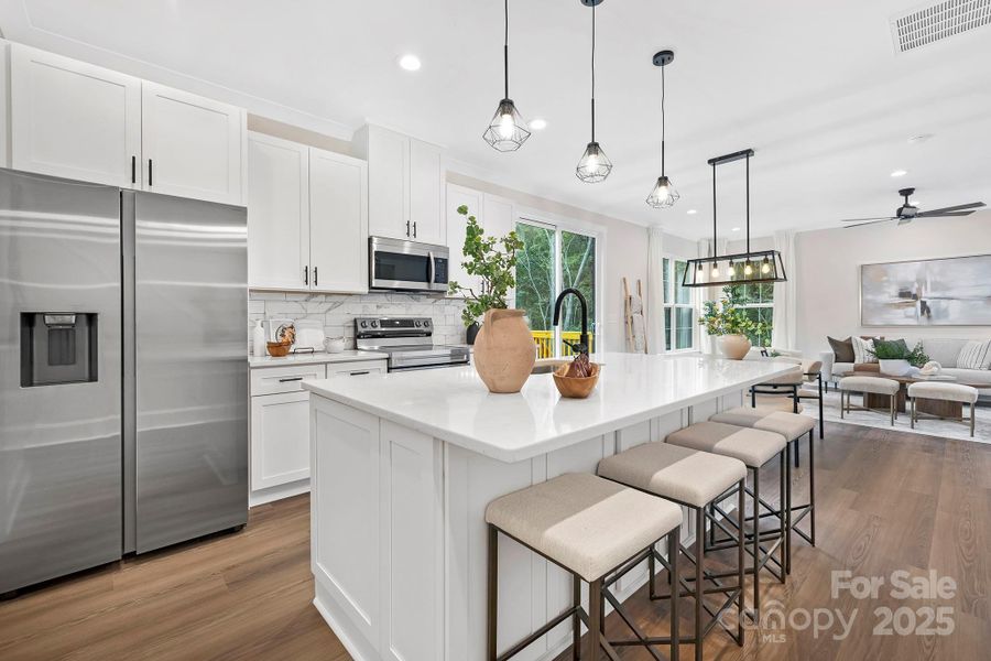 Furnished interior view inside a new home in , Stanley (Image 13).