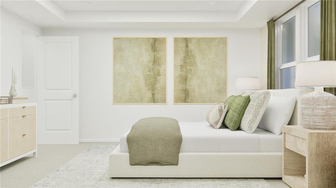 Furnished interior view inside a new home in The Glades at Crossprairie: Trail Townhomes, St. Cloud (Image 13). Furnished interior view inside a new home in The Glades at Crossprairie: Trail Townhomes, St. Cloud (Image 13).