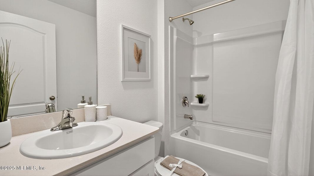 Furnished interior view inside a new home in Trout River, Jacksonville (Image 4). Furnished interior view inside a new home in Trout River, Jacksonville (Image 4).