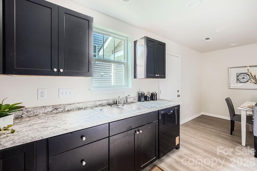 Furnished interior view inside a new home in , Charlotte (Image 31).