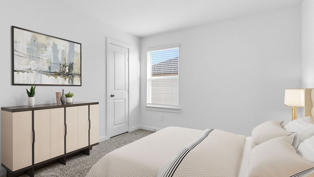 Furnished interior view inside a new home in Evergreen, Rosenberg (Image 7).