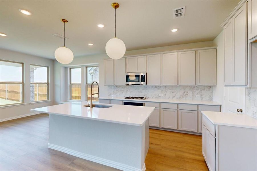 Furnished interior view inside a new home in Lilybrooke at Legacy Hills, Celina (Image 13).