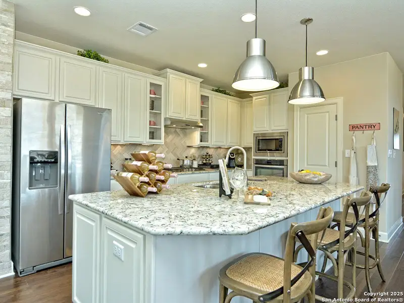 Furnished interior view inside a new home in Davis Ranch 50', San Antonio (Image 2).