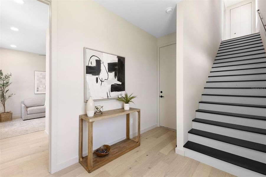 Furnished interior view inside a new home in , St. Petersburg (Image 7).