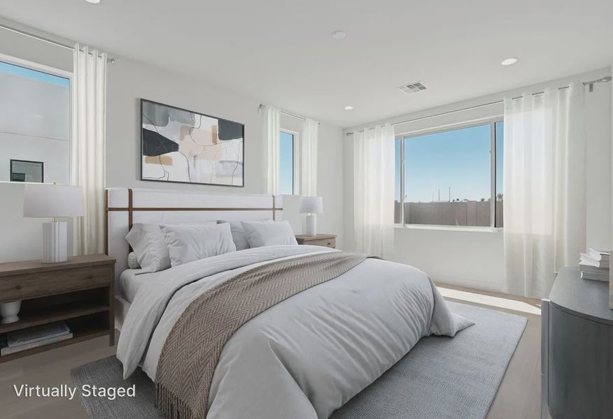 Primary Bedroom Virtually Staged - 6 of 10